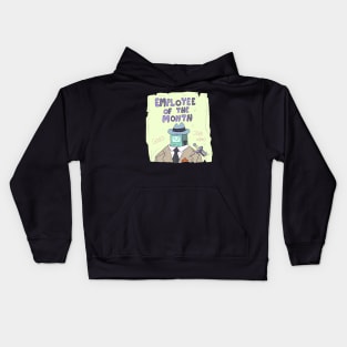 Adventure Time - BMO Employee of the Month Kids Hoodie